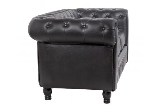  Диван Chesterfield Black Leather 2S, фото 3 