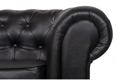  Диван Chesterfield Black Leather 2S, фото 6 