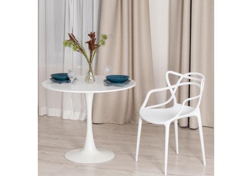  Стул Cat Chair (mod. 028) пластик, 53 x 59 x 82,5 см, белый (White C0057) (Комплект из 2 шт.), фото 8 
