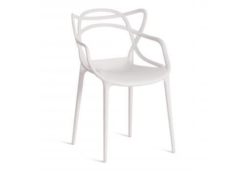  Стул Cat Chair (mod. 028) пластик, 53 x 59 x 82,5 см, белый (White C0057) (Комплект из 2 шт.), фото 1 