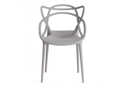  Стул Cat Chair (mod. 028) пластик, 53 x 59 x 82,5 см, темно-серый (Dark grey NX-GR-20) (Комплект из 2 шт.), фото 5 