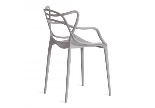  Стул Cat Chair (mod. 028) пластик, 53 x 59 x 82,5 см, темно-серый (Dark grey NX-GR-20) (Комплект из 2 шт.), фото 3 