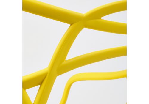  Стул Cat Chair (mod. 028) пластик, 53 x 59 x 82,5 см, желтый (Yellow Y-01) (Комплект из 2 шт.), фото 7 