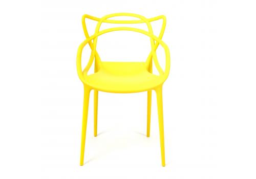  Стул Cat Chair (mod. 028) пластик, 53 x 59 x 82,5 см, желтый (Yellow Y-01) (Комплект из 2 шт.), фото 5 