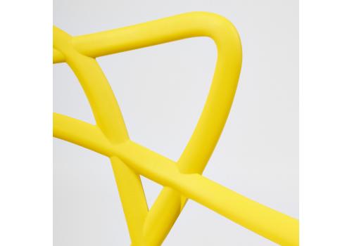  Стул Cat Chair (mod. 028) пластик, 53 x 59 x 82,5 см, желтый (Yellow Y-01) (Комплект из 2 шт.), фото 6 
