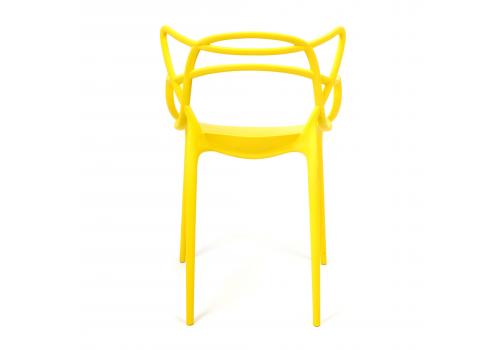  Стул Cat Chair (mod. 028) пластик, 53 x 59 x 82,5 см, желтый (Yellow Y-01) (Комплект из 2 шт.), фото 4 