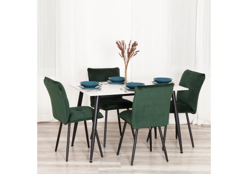  Стул обеденный Sweet LT, велюр, Deep Forest (изумруд), 41х55х88 см, фото 15 
