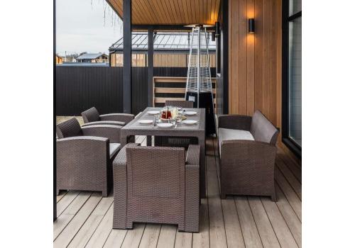  Обеденный комплект LANA LUX DINING L коричневый, фото 1 