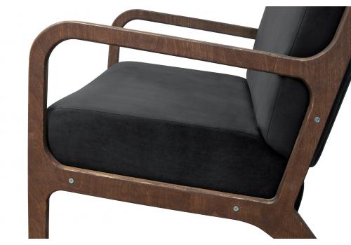  Низкое кресло Mody Black, фото 4 