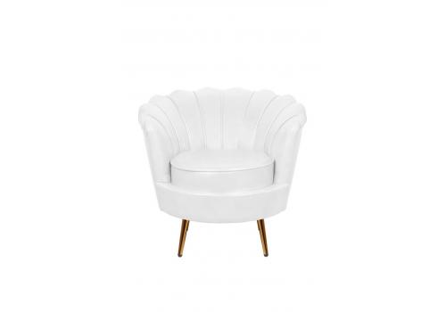  Низкое кресло Pearl White, фото 1 