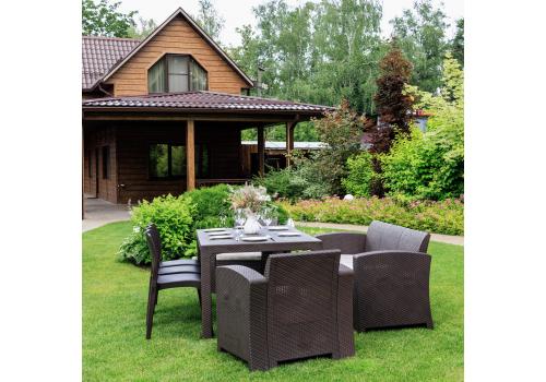  Обеденный комплект LANA LUX DINING XL коричневый, фото 6 