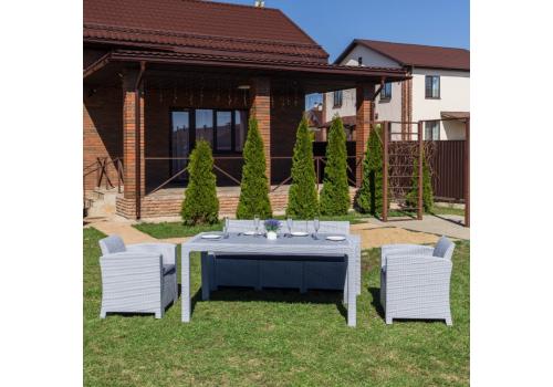  Обеденный комплект LANA LUX DINING S светло-серый, фото 3 