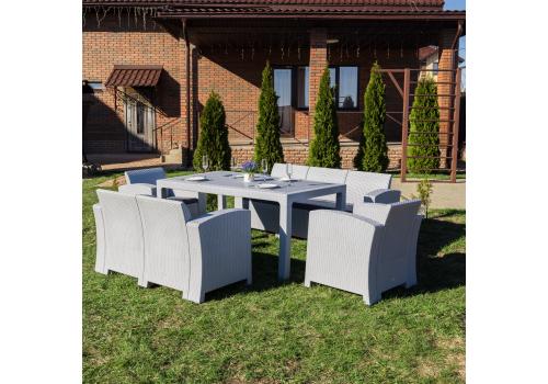  Обеденный комплект GRAND LANA LUX DINING L светло-серый, фото 4 