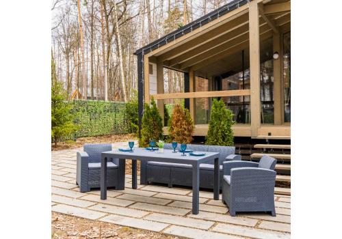  Обеденный комплект LANA LUX DINING S графитовый, фото 1 
