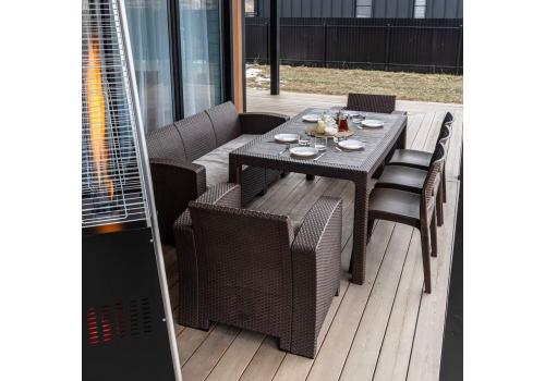  Обеденный комплект LANA LUX DINING XL коричневый, фото 8 
