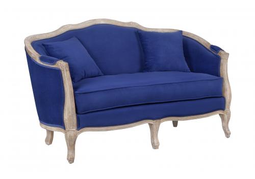  Дизайнерский двухместный диван Darcy 2 Blue, фото 2 