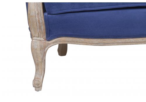  Дизайнерский двухместный диван Darcy 2 Blue, фото 6 