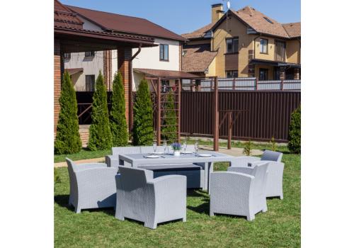 Обеденный комплект LANA LUX DINING L светло-серый, фото 2 