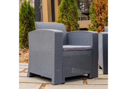 Обеденный комплект LANA LUX DINING L графитовый, фото 5 