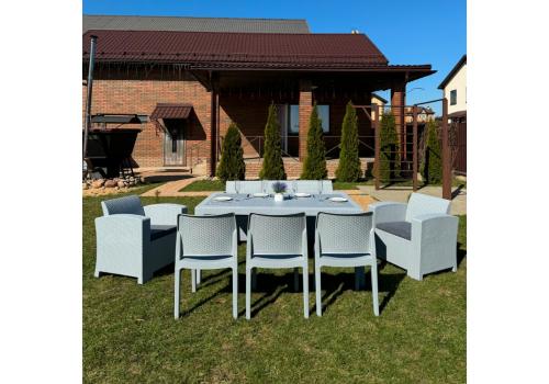  Обеденный комплект LANA LUX DINING XL светло-серый, фото 1 
