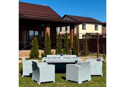  Обеденный комплект LANA LUX DINING L светло-серый, фото 6 