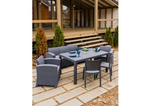  Обеденный комплект LANA LUX DINING M графитовый, фото 1 
