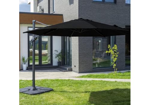  Зонт SKY BLACK круглый в комплекте с утяжелителями, фото 1 