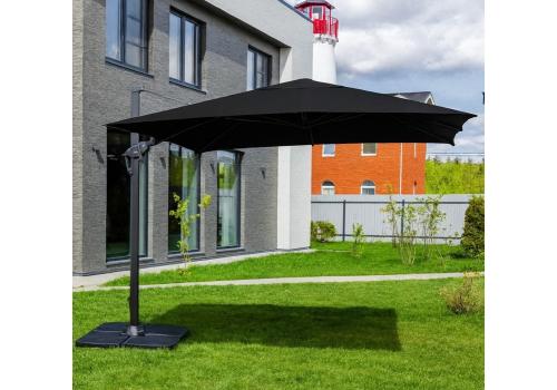 Зонт SKY BLACK квадратный в комплекте с утяжелителями, фото 1 