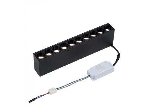 Накладной черный LED светильник с драйвером, 20Вт, 4000К,  36°, 1595лм, фото 3 