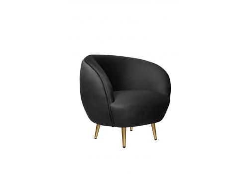  Мягкое кресло Small Benee Black, фото 1 
