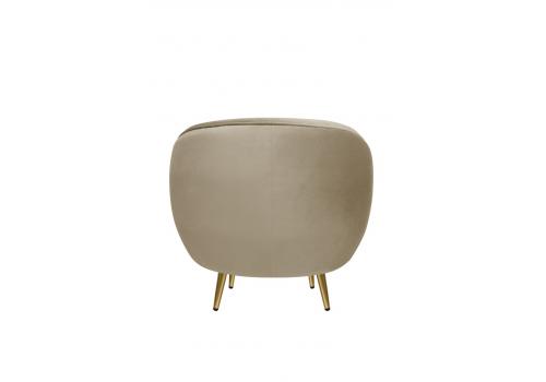  Мягкое кресло Small Benee Taupe, фото 4 