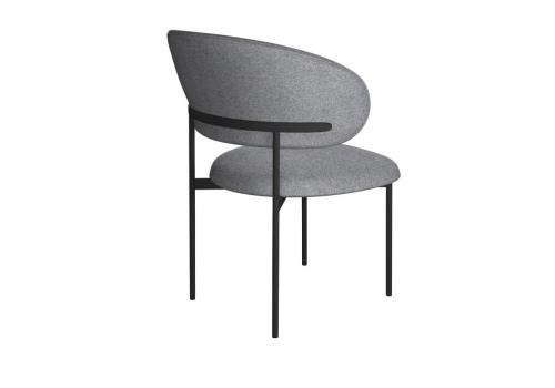  Стул DikLine 201 NS10 GREY, ножки черные, фото 3 