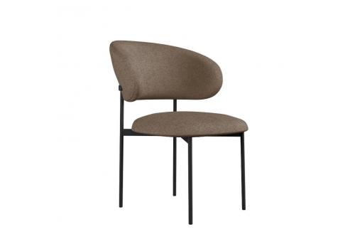  Стул DikLine 201 NS05 CAPPUCCINO, ножки черные, фото 1 