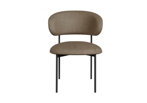  Стул DikLine 201 NS05 CAPPUCCINO, ножки черные, фото 2 
