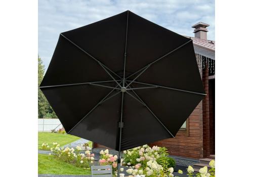  Зонт SKY BLACK круглый, фото 5 