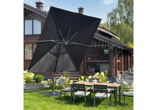  Зонт SKY BLACK квадратный, фото 4 