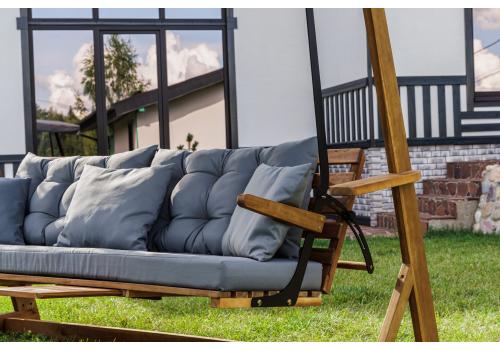  Диван-Качели GRACE трехместные из массива акации, фото 10 