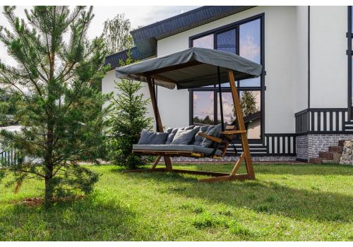  Диван-Качели GRACE трехместные из массива акации, фото 5 