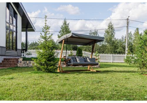  Диван-Качели GRACE трехместные из массива акации, фото 3 