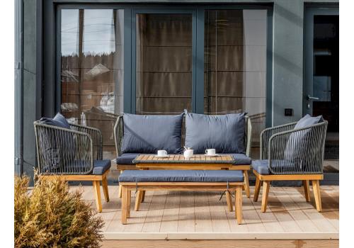 Лаунж-зона EMMA серая, фото 1   Лаунж-зона EMMA серая, фото 1