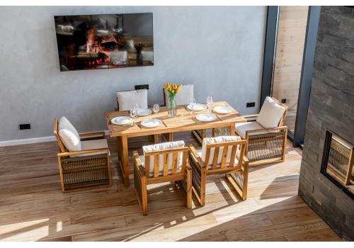  Обеденный комплект GRAND MICHELLE оливковый, фото 5 