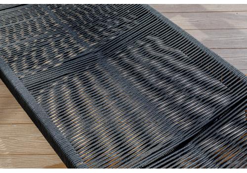  Шезлонг MICHELLE SUNLOUNGE с черной подушкой, фото 9 