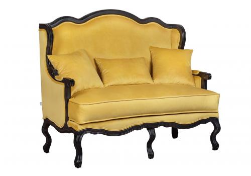  Двухместный дизайнерский диван Brody Double yellow, фото 2 