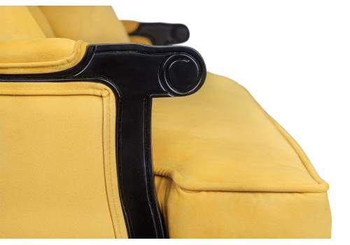  Двухместный дизайнерский диван Brody Double yellow, фото 5 