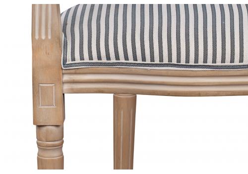  Мягкий стул с подлокотниками Volker Arm Black Pinstripe, фото 6 