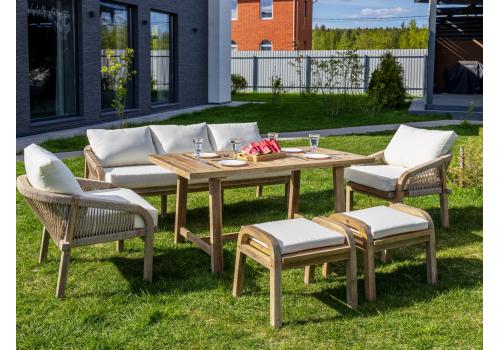  Обеденный комплект MICHELLE бежевый, фото 10 