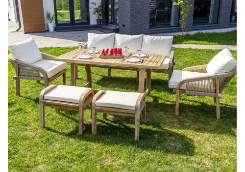  Обеденный комплект MICHELLE бежевый, фото 2 