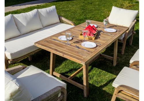  Обеденный комплект MICHELLE бежевый, фото 9 