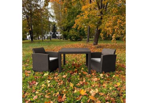  Комплект LANA MINI DINING XS коричневый, фото 1 