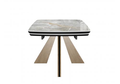 Стол DikLine DKP180 Керамика Titanium Silver River Polished/подстолье черное/опоры галифакс (2 уп.), фото 6   Стол DikLine DKP180 Керамика Titanium Silver River Polished/подстолье черное/опоры галифакс (2 уп.), фото 6